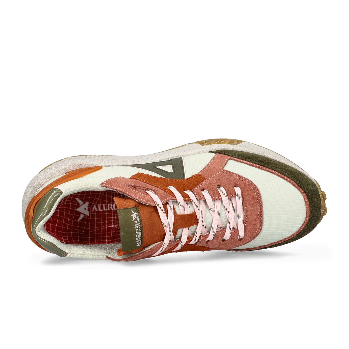 Allrounder Deva Sneaker (Women) - Bambu/Blue Athletic - Casual - Lace Up - The Heel Shoe Fitters