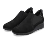 Mephisto Ibelina Slip On (Women) - Black Dress-Casual - Slip On - The Heel Shoe Fitters