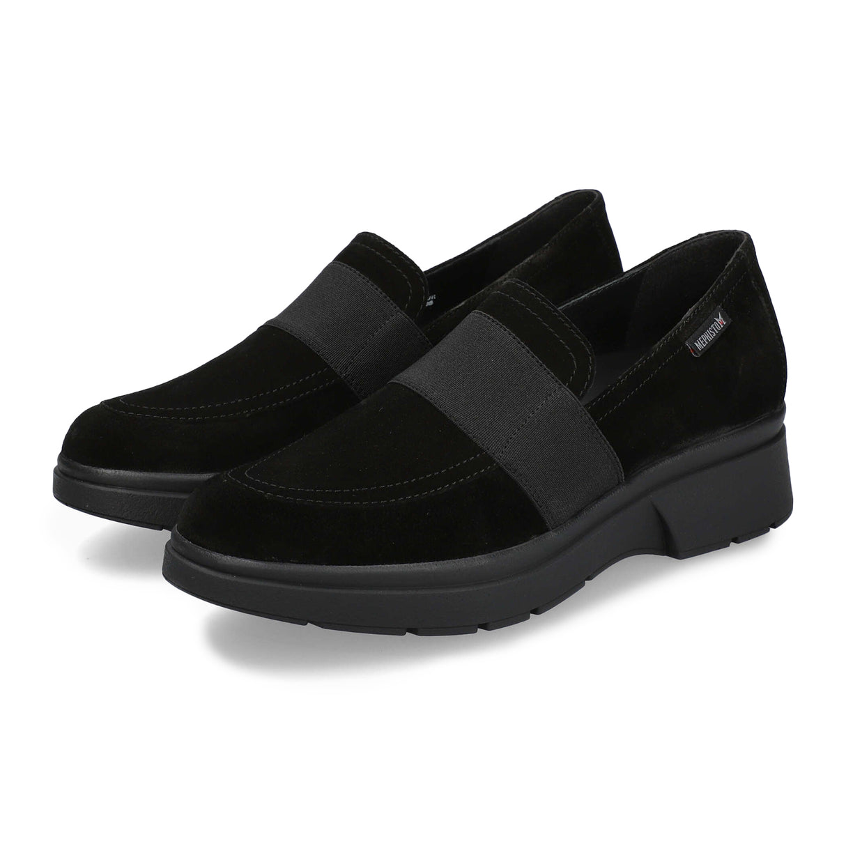 Mephisto Debby Loafer (Women) - Black Dress-Casual - Loafer - The Heel Shoe Fitters