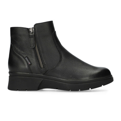 Mephisto Doucia Ankle Boot (Women) - Black Boots - Casual - Mid - The Heel Shoe Fitters