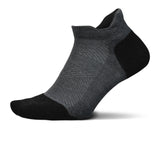 Feetures Elite Max Cushion No Show Tab Sock (Unisex) - Gray Accessories - Socks - Performance - The Heel Shoe Fitters