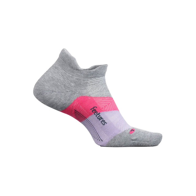 Feetures EC505633 Elite Max Cushion No Show Tab Sock (Unisex) - Gradual Gray Accessories - Socks - Lifestyle - The Heel Shoe Fitters