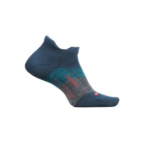 Feetures Elite Max Cushion No Show Tab Sock (Unisex) - Trek Teal Accessories - Socks - Lifestyle - The Heel Shoe Fitters