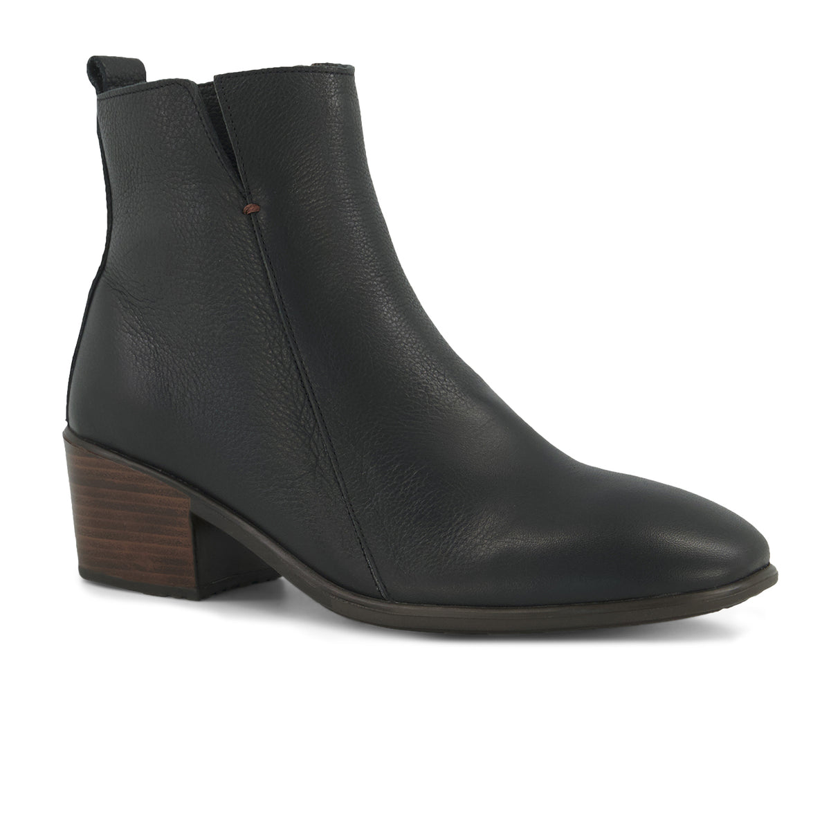 Naot Ethic Ankle Boot (Women) - Soft Black Leather Boots - Casual - Mid - The Heel Shoe Fitters