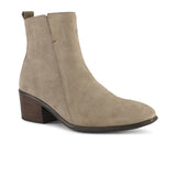 Naot Ethic Ankle Boot (Women) - Almond Suede Boots - Casual - Mid - The Heel Shoe Fitters