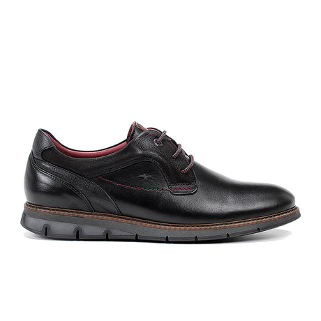 Fluchos Kiro Oxford (Men) - Black Dress-Casual - Oxford - The Heel Shoe Fitters