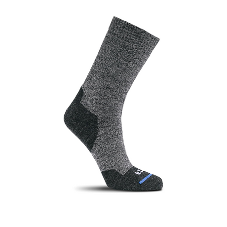 FITS F1001 Medium Hiker Crew Sock (Unisex) - Coal Accessories - Socks - Performance - The Heel Shoe Fitters