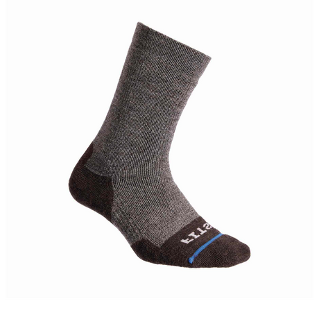 FITS F1001 Full Cushion Hiker Crew Sock (Unisex) - Brown Accessories - Socks - Performance - The Heel Shoe Fitters