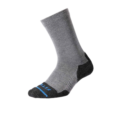 FITS F1002 Light Cushion Hiker Crew Sock (Unisex) - Light Grey Accessories - Socks - Performance - The Heel Shoe Fitters