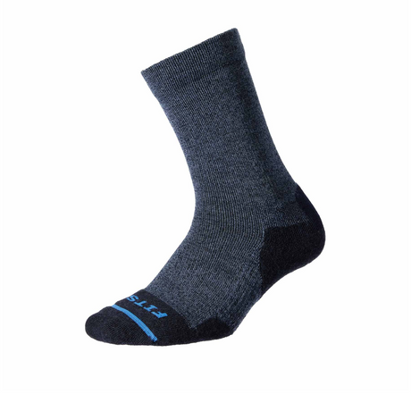 FITS F1002 Light Cushion Hiker Crew Sock (Unisex) - Navy Accessories - Socks - Performance - The Heel Shoe Fitters