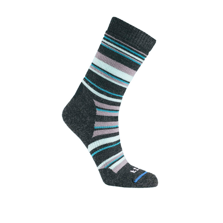 FITS F1015 Baya Full Cushion Hiker Crew Sock (Unisex) - Charcoal Accessories - Socks - Performance - The Heel Shoe Fitters