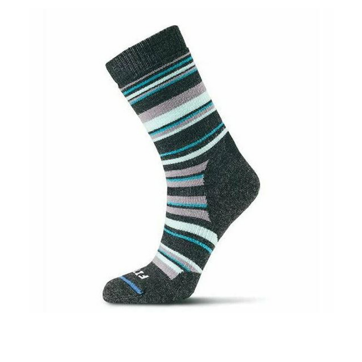 FITS F1015 Baya Full Cushion Hiker Crew Sock (Unisex) - Charcoal Accessories - Socks - Performance - The Heel Shoe Fitters