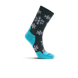 Fits F1017 Medium Hiker Crew Sock (Unisex) - Charcoal/Scuba Accessories - Socks - Performance - The Heel Shoe Fitters