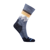 FITS F1058 Mountain Top Light Cushion Hike Crew Sock (Unisex) - Navy Accessories - Socks - Performance - The Heel Shoe Fitters