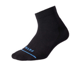 FITS F1751 Light Quarter Sock (Unisex) - Black Accessories - Socks - Lifestyle - The Heel Shoe Fitters