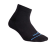 FITS F1751 Light Quarter Sock (Unisex) - Black Accessories - Socks - Lifestyle - The Heel Shoe Fitters
