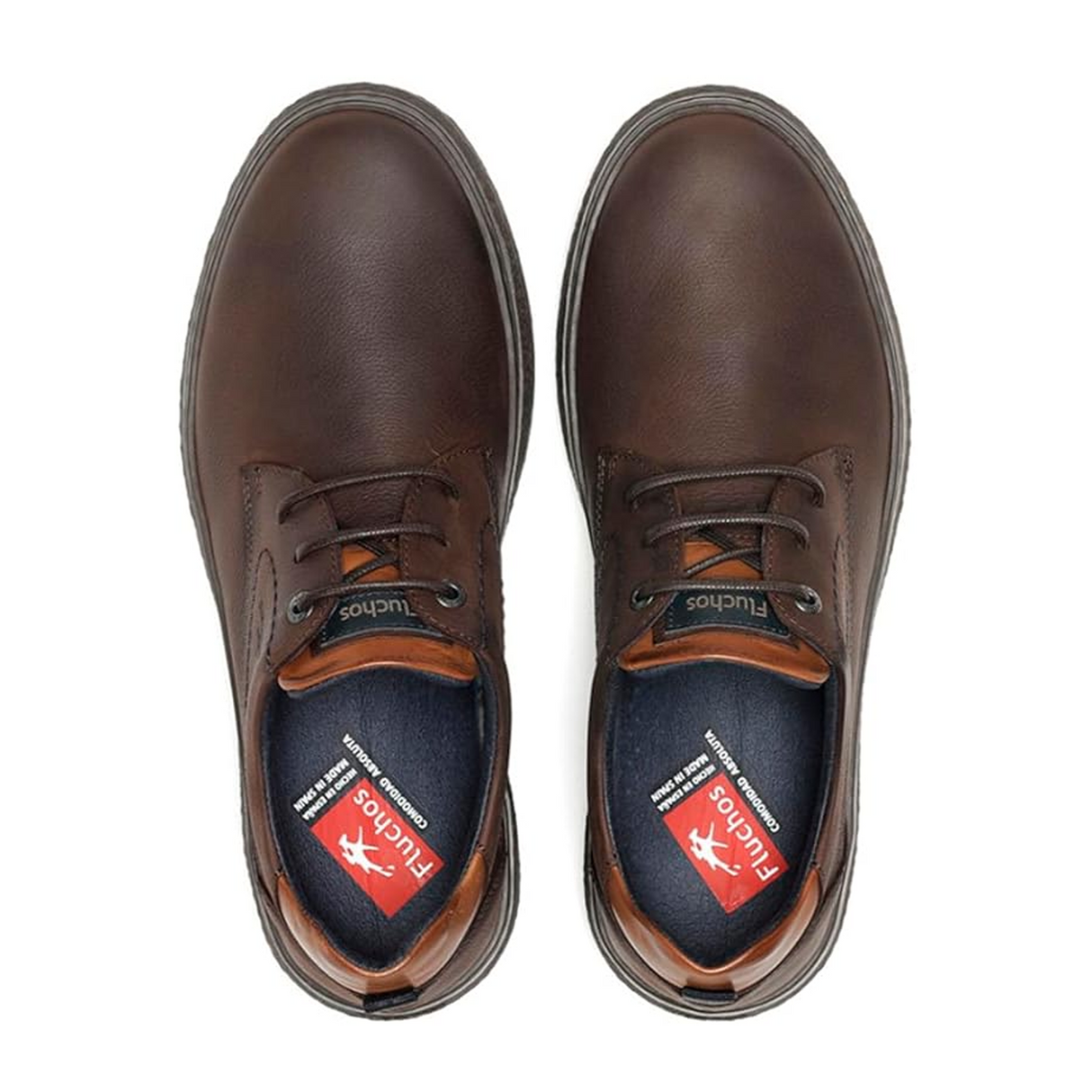 Fluchos Ragnar Oxford (Men) - Castano Dress-Casual - Oxford - The Heel Shoe Fitters