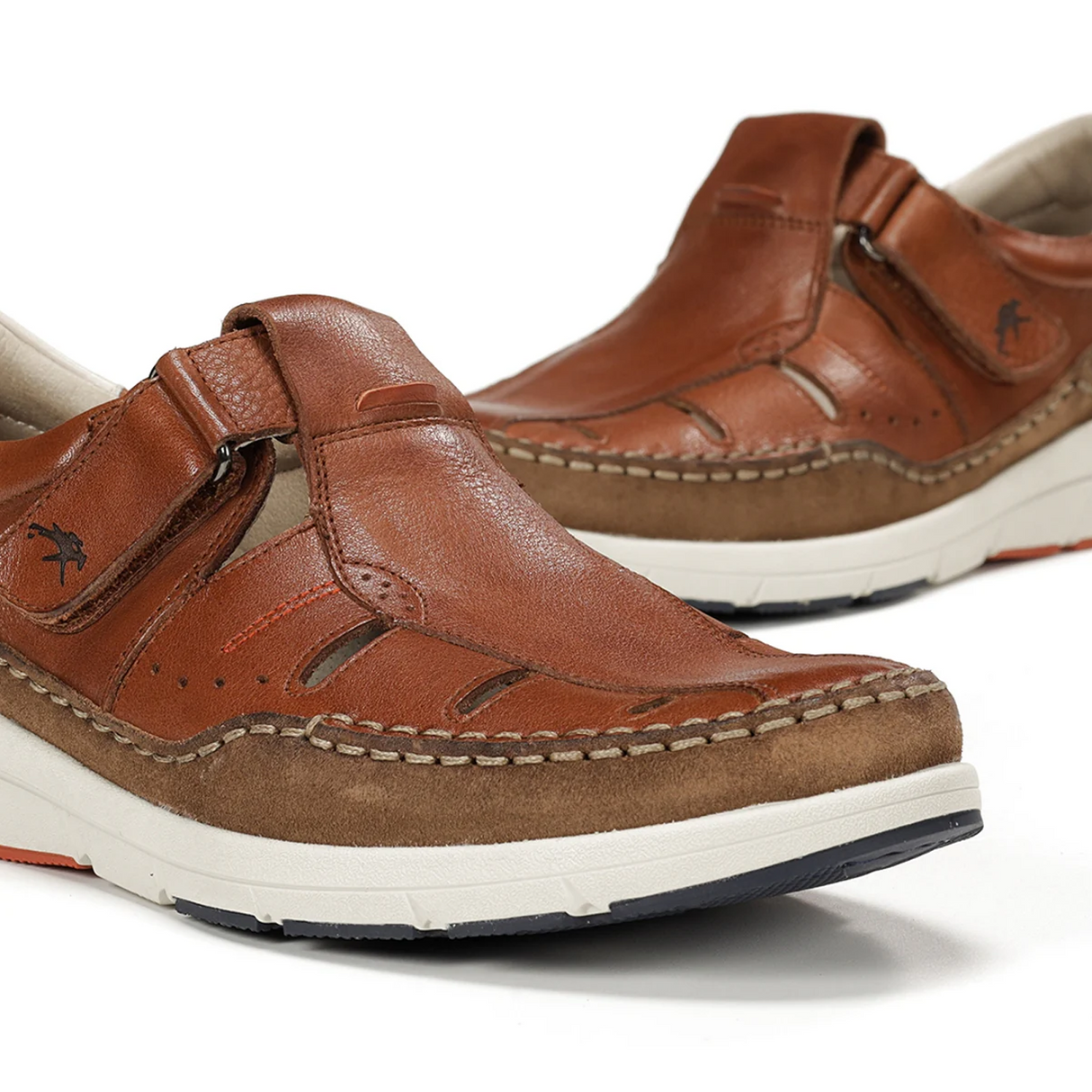 Fluchos Kai F1987 Fisherman Slip On (Men) - Cuero Dress-Casual - Slip On - The Heel Shoe Fitters