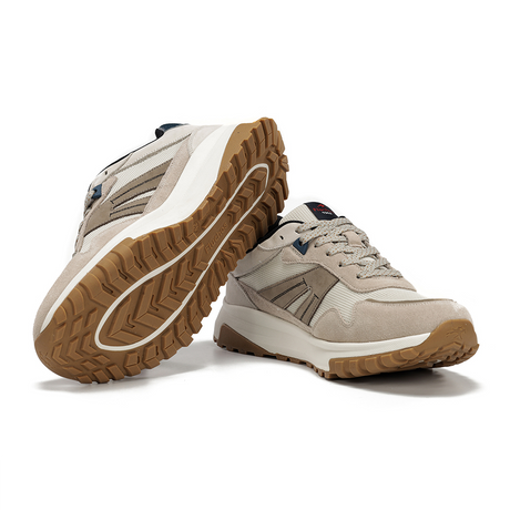 Fluchos Arion F2011 Sneaker (Men) - Taupe Athletic - Casual - Lace Up - The Heel Shoe Fitters