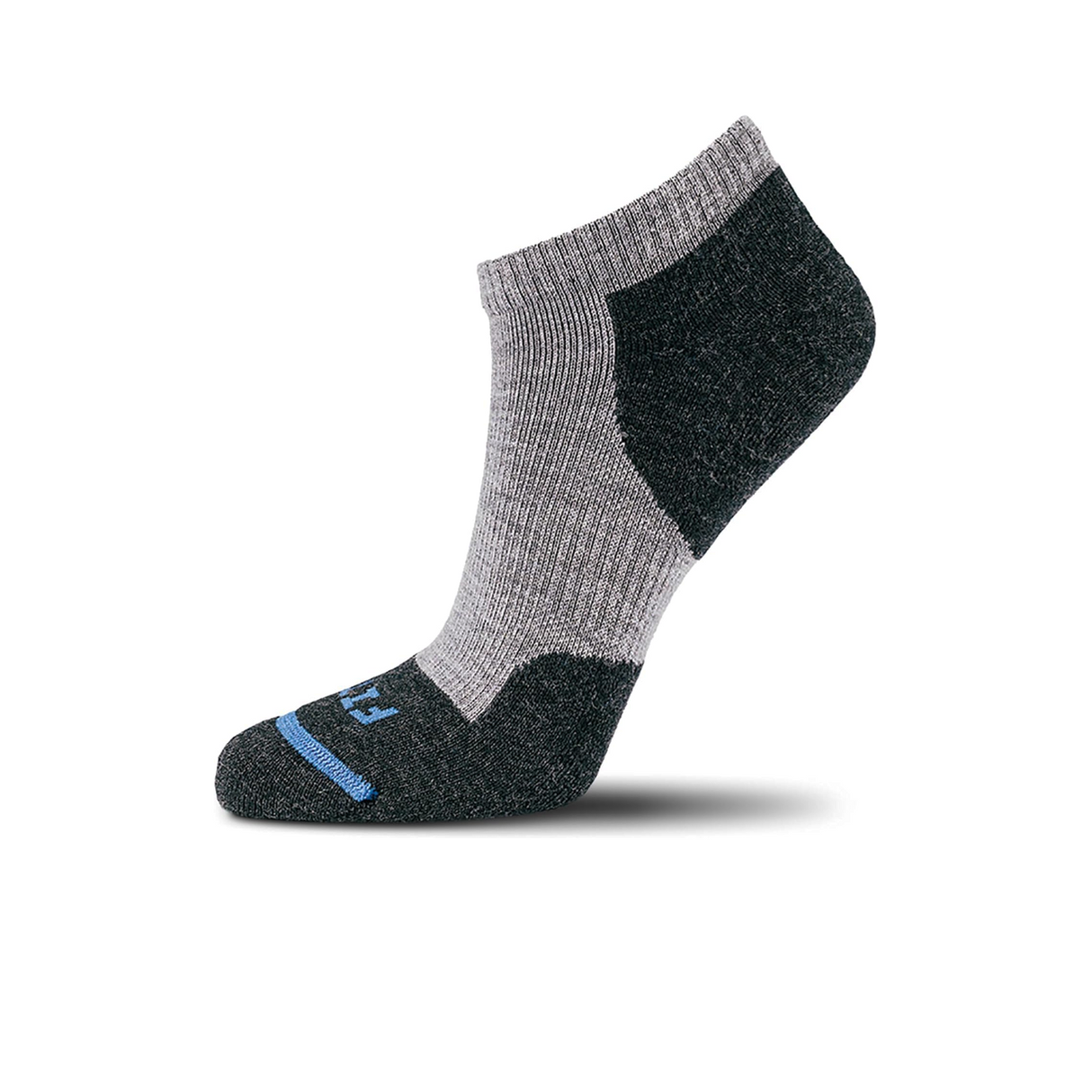 FITS F3001 Light Cushion Runner Low Sock (Unisex) - Light Grey Accessories - Socks - Performance - The Heel Shoe Fitters