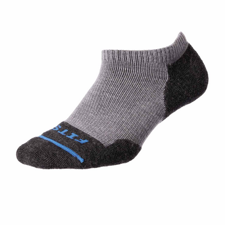 FITS F3001 Light Cushion Runner Low Sock (Unisex) - Light Grey Accessories - Socks - Performance - The Heel Shoe Fitters