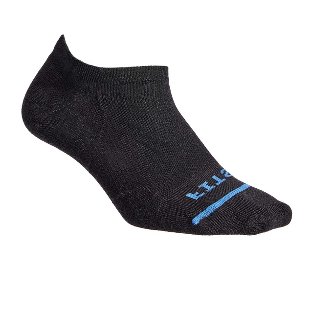 FITS F3002 Ultra Light Runner No Show Sock (Unisex) - Black Accessories - Socks - Performance - The Heel Shoe Fitters