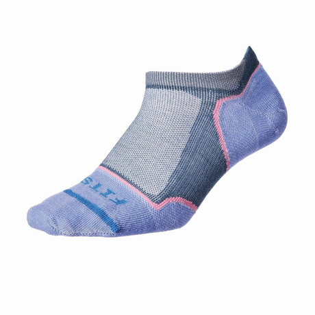 FITS F3103 Ultra Light Runner No Show Sock (Unisex) - Stormy Weather Accessories - Socks - Performance - The Heel Shoe Fitters