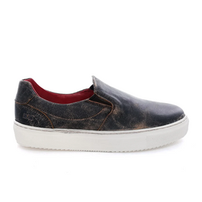 Bed Stu Hermione Slip On Sneaker (Women) - Black Lux Athletic - Casual - Slip On - The Heel Shoe Fitters