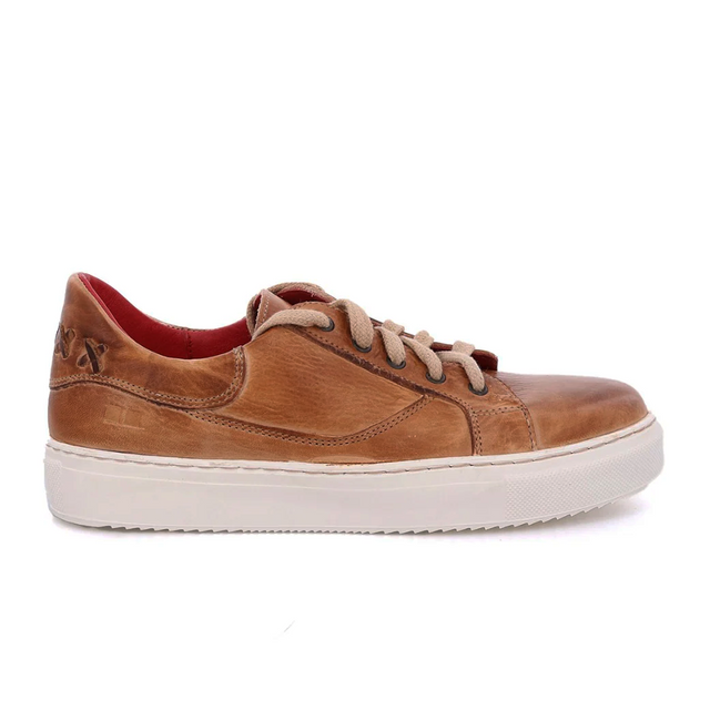 Bed Stu Azeli Sneaker (Women) - Tan Rustic Athletic - Casual - Lace Up - The Heel Shoe Fitters
