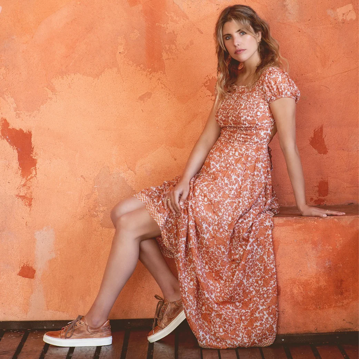 Bed Stu Azeli Sneaker (Women) - Tan Rustic Athletic - Casual - Lace Up - The Heel Shoe Fitters