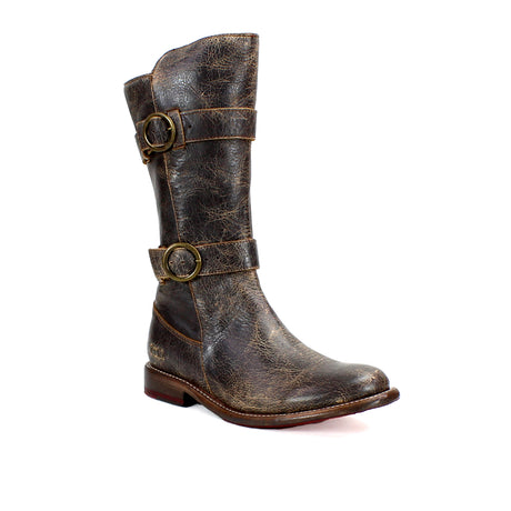 Bed Stu Turn Tall Boot (Women) - Teak Lux Boots - Casual - High - The Heel Shoe Fitters