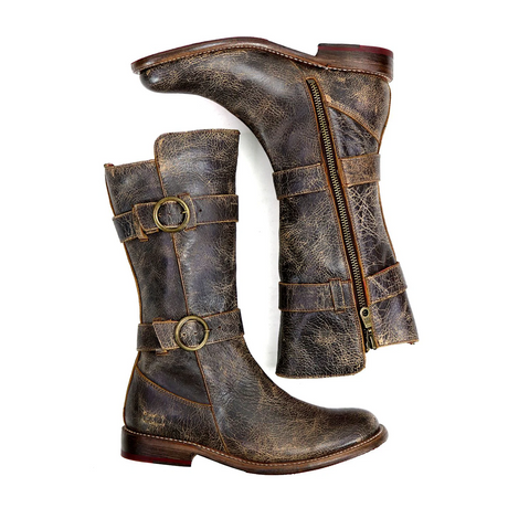 Bed Stu Turn Tall Boot (Women) - Teak Lux Boots - Casual - High - The Heel Shoe Fitters