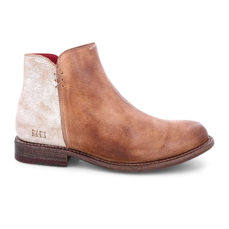 Bed Stu Yurisa Ankle Boot (Women) - Nectar Lux Tan Rustic Boots - Casual - Low - The Heel Shoe Fitters