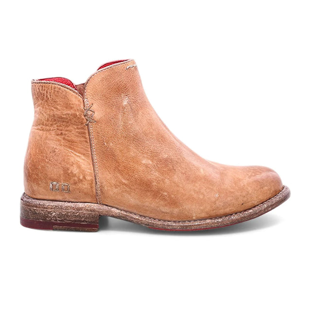 Bed Stu Yurisa Ankle Boot (Women) - Tan Rustic TML Boots - Casual - Low - The Heel Shoe Fitters