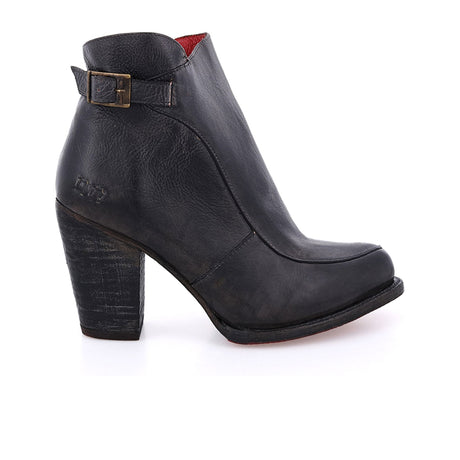 Bed Stu Isla Ankle Boot (Women) - Black Rustic Boots - Casual - Low - The Heel Shoe Fitters