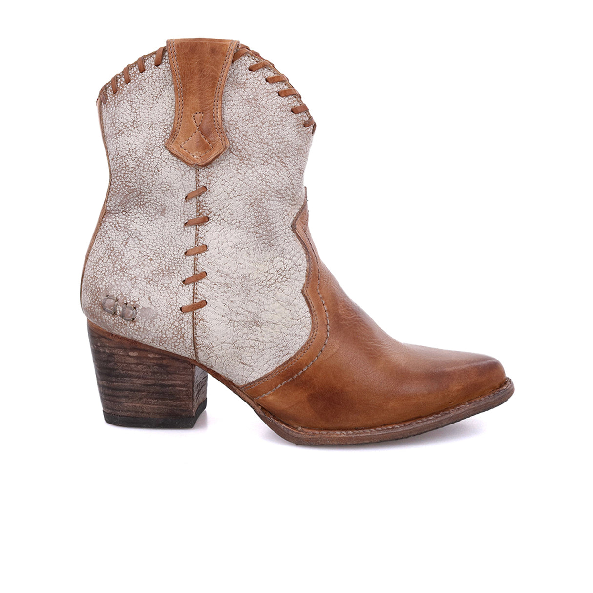 Bed Stu Baila II Ankle Boot (Women) - Tan Rustic Nectar Lux Boots - Casual - Mid - The Heel Shoe Fitters