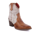 Bed Stu Baila II Ankle Boot (Women) - Tan Rustic Nectar Lux Boots - Casual - Mid - The Heel Shoe Fitters