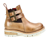 Bed Stu Ginger II Ankle Boot (Women) - Tan Rustic Boots - Casual - Mid - The Heel Shoe Fitters