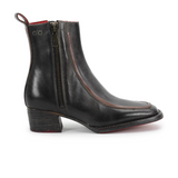 Bed Stu Bitsy Mid Boot (Women) - Black Teak Rustic Boots - Casual - Mid - The Heel Shoe Fitters
