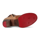 Bed Stu Cable Boot (Women) - Tan Rustic/Oats Suede Boots - Winter - Mid - The Heel Shoe Fitters