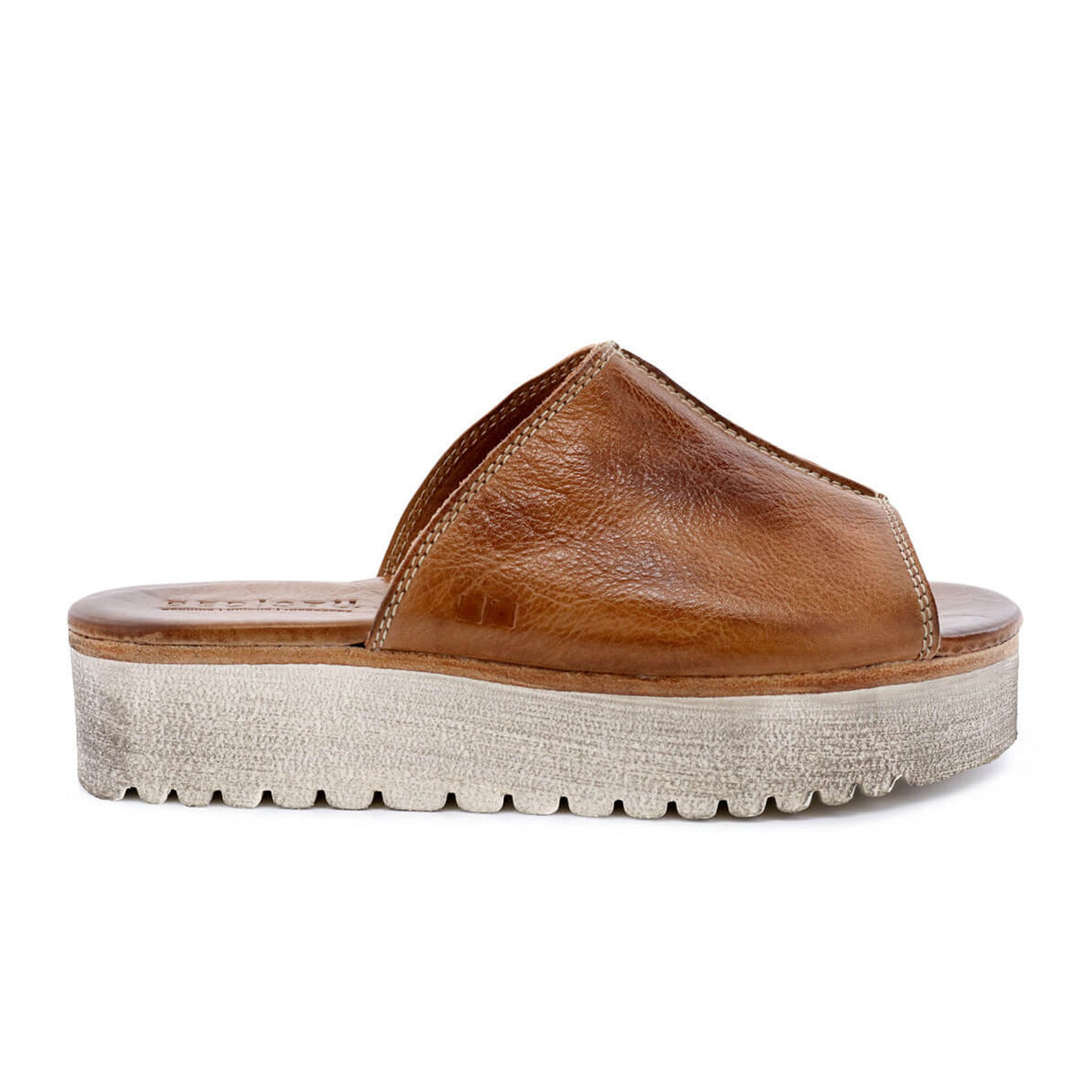 Bed Stu Fairlee II Slide Sandal (Women) - Tan Rustic Sandals - Slide - The Heel Shoe Fitters