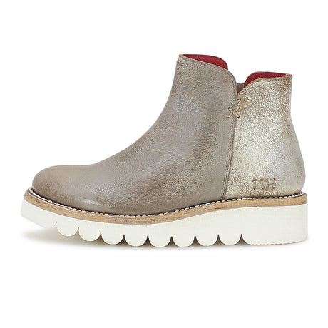 Bed Stu Lydyi Ankle Boot (Women) - Icicle Rustic/Nectar Lux Boots - Casual - Mid - The Heel Shoe Fitters