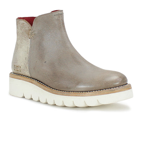 Bed Stu Lydyi Ankle Boot (Women) - Icicle Rustic/Nectar Lux Boots - Casual - Mid - The Heel Shoe Fitters