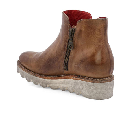 Bed Stu Lydyi Ankle Boot (Women) - Tan Rustic Boots - Casual - Mid - The Heel Shoe Fitters