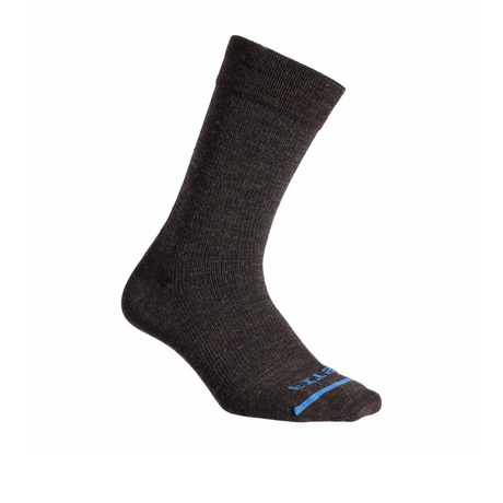 FITS F5001 Ultra Light Dress Crew Sock (Unisex) - Chestnut Accessories - Socks - Lifestyle - The Heel Shoe Fitters