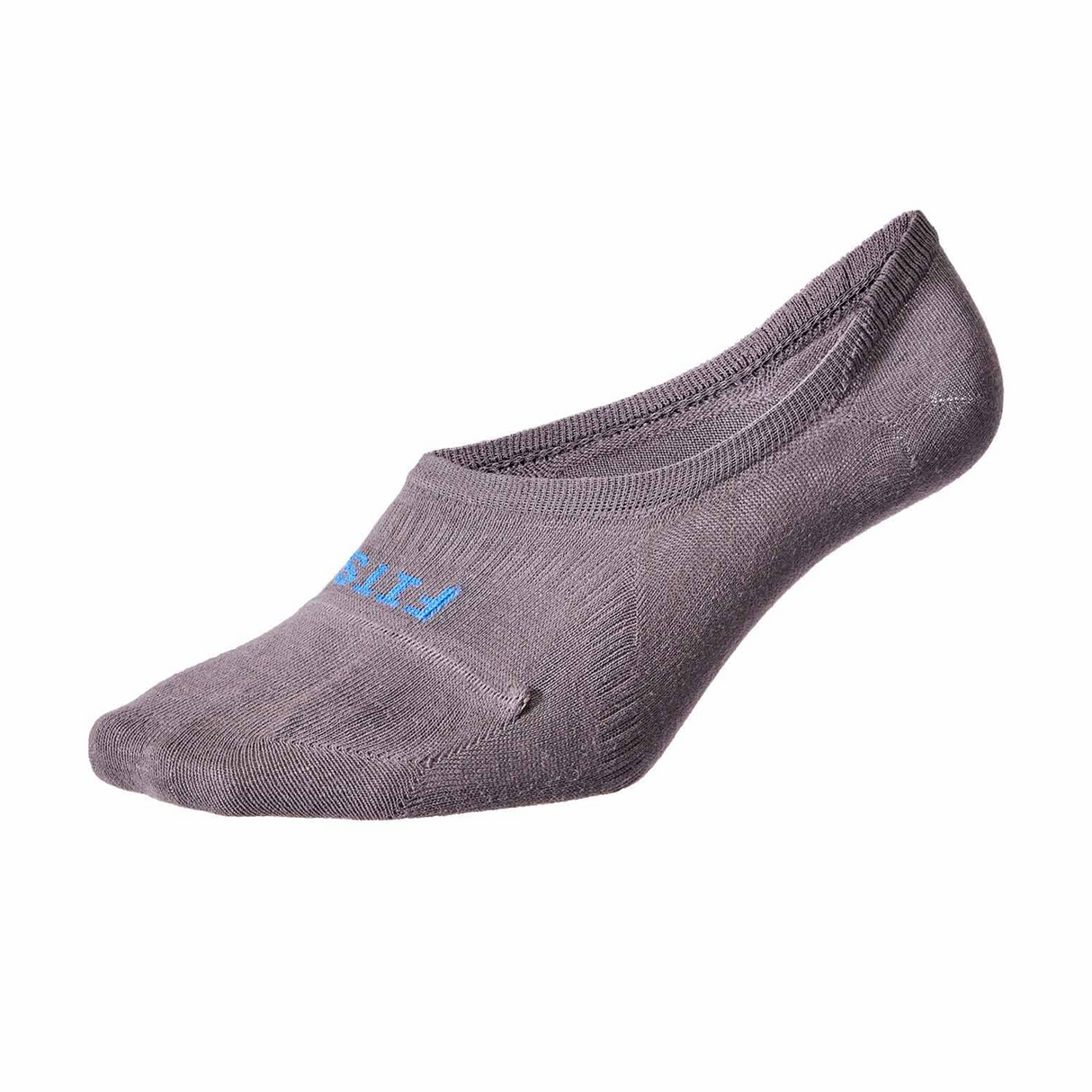 FITS F5075 Ultra Light Invisible No Show Sock (Unisex) - Grey Accessories - Socks - Lifestyle - The Heel Shoe Fitters