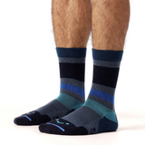 FITS F8007 Hermiston Ultra Light Crew Sock (Unisex) - Blues Accessories - Socks - Lifestyle - The Heel Shoe Fitters