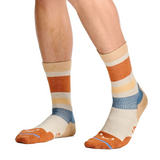 FITS F8007 Hermiston Ultra Light Crew Sock (Unisex) - Stone Accessories - Socks - Lifestyle - The Heel Shoe Fitters