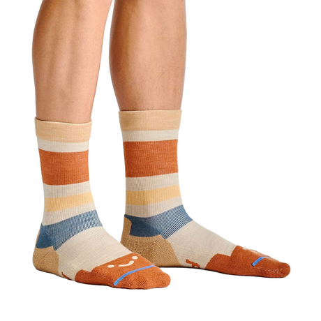 FITS F8007 Hermiston Ultra Light Crew Sock (Unisex) - Stone Accessories - Socks - Lifestyle - The Heel Shoe Fitters