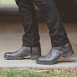 ROAN Colton II Mid Boot (Men) - Black Greenland White BFS Boots - Casual - Mid - The Heel Shoe Fitters